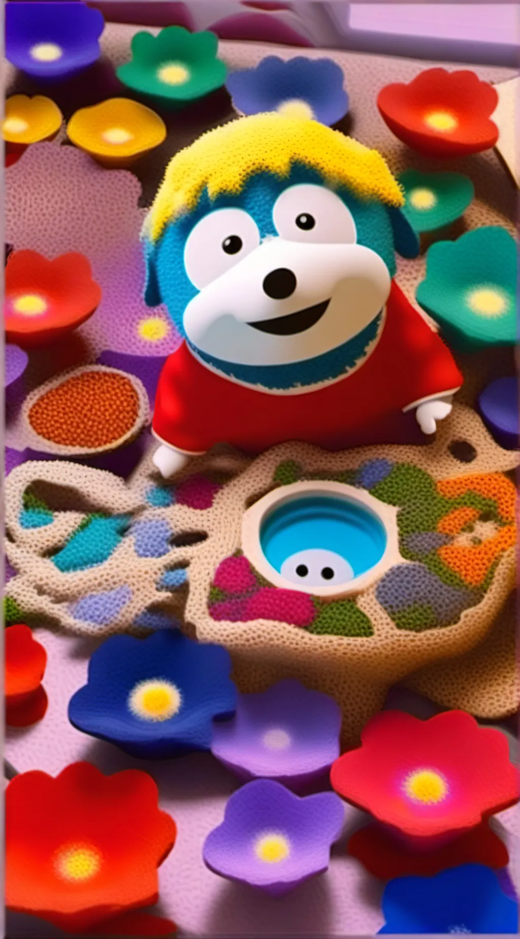 ai character: inside out 2  background