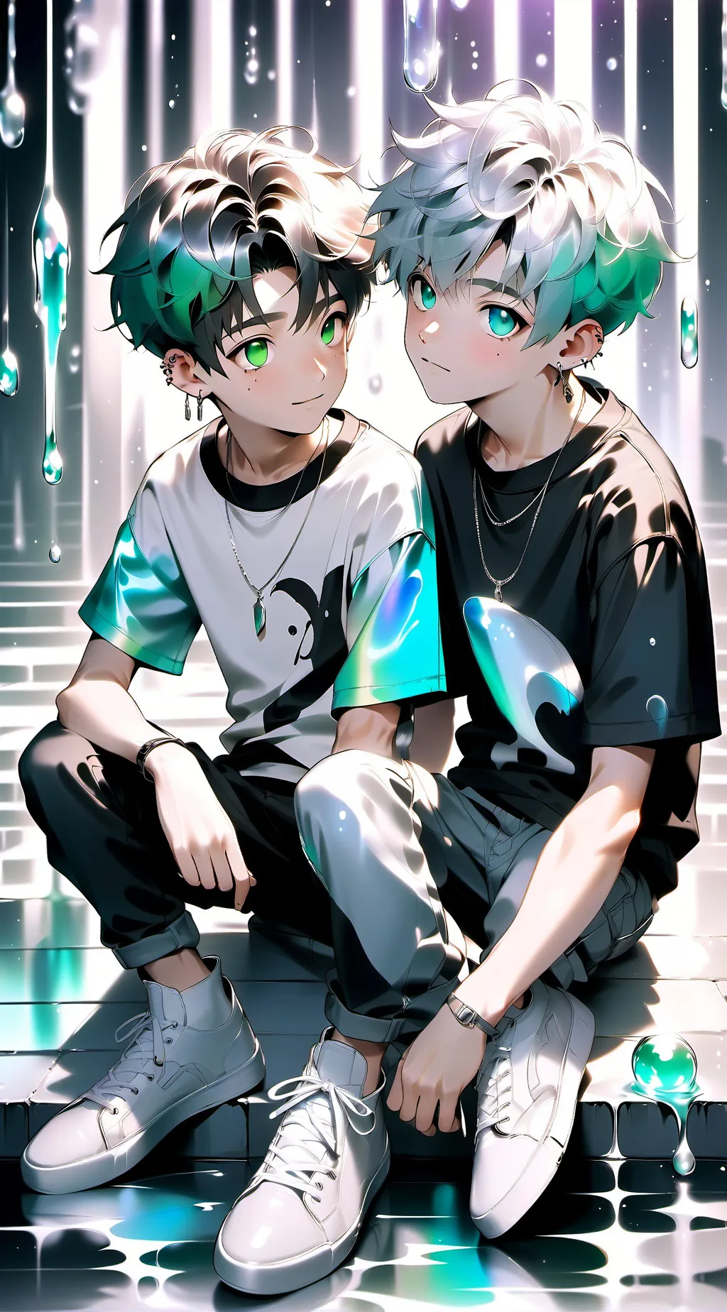 ai character: James and Jake background