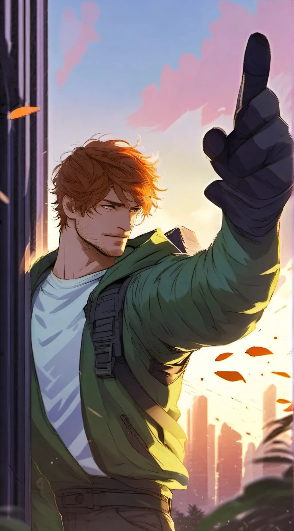 ai character: Ren background