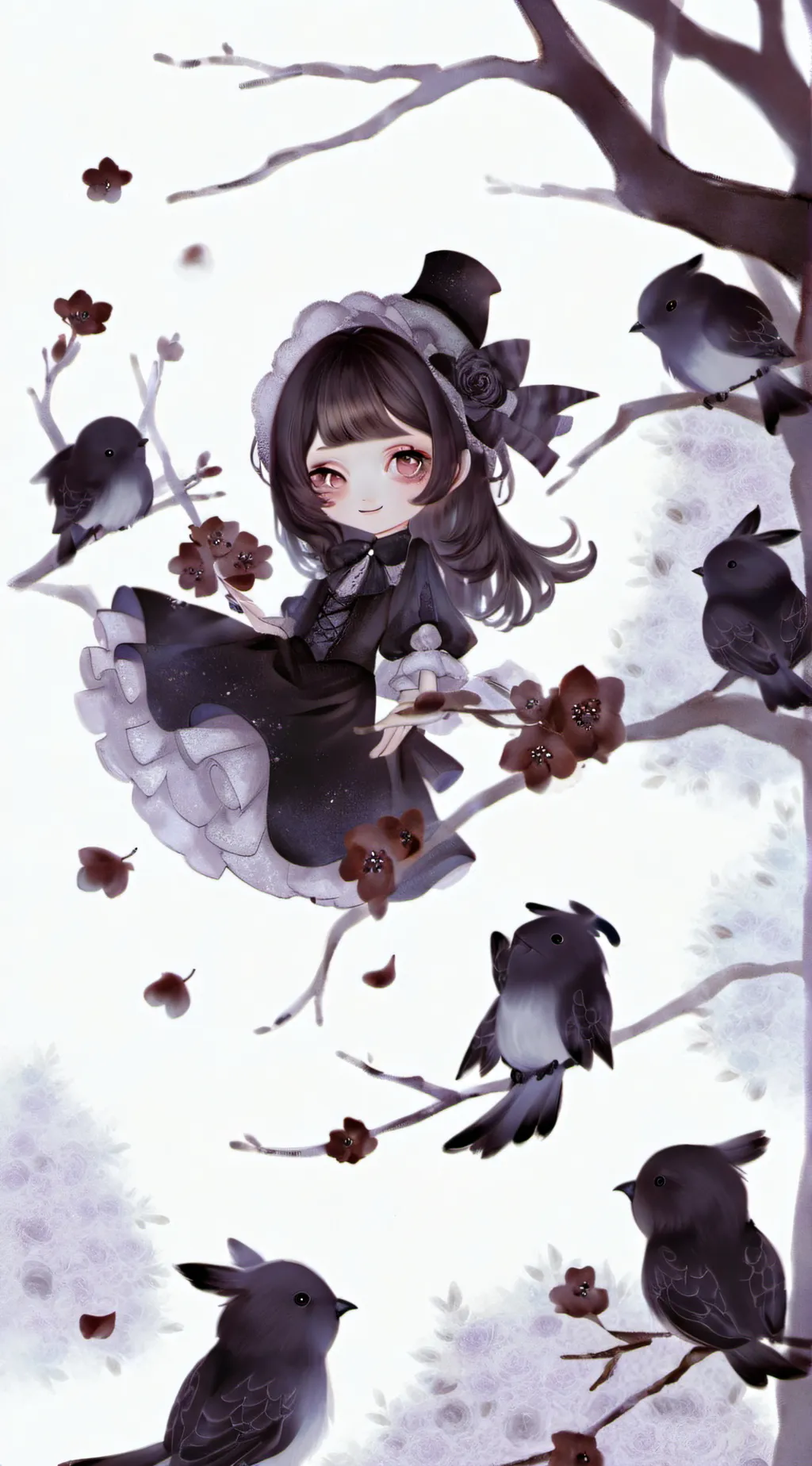 ai character: EMILY  background