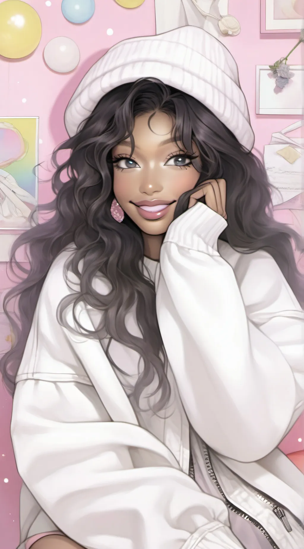 ai character: Sza background