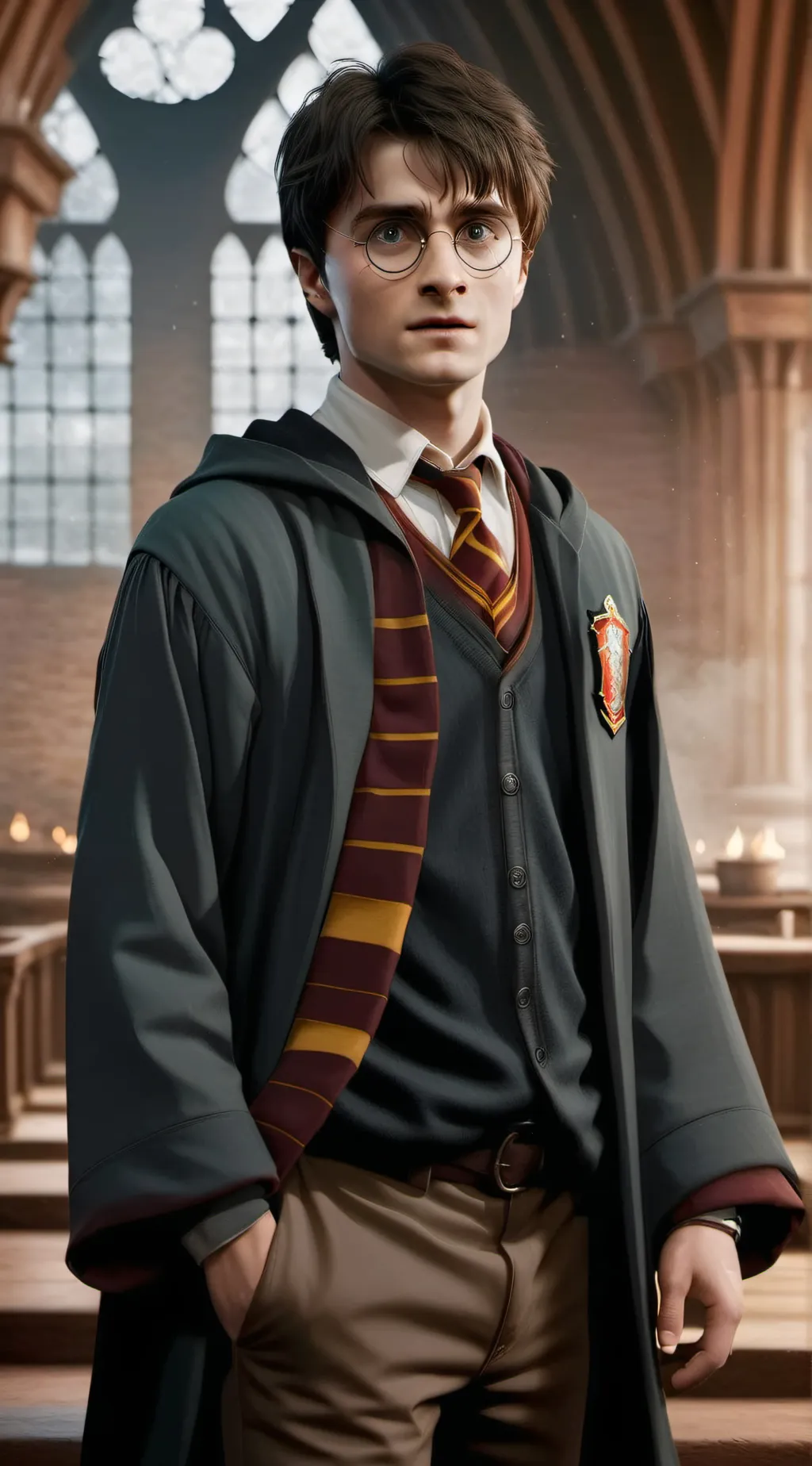 ai character: Harry Potter background