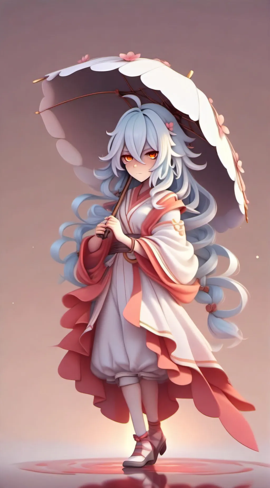 ai character: Female shigiraki background