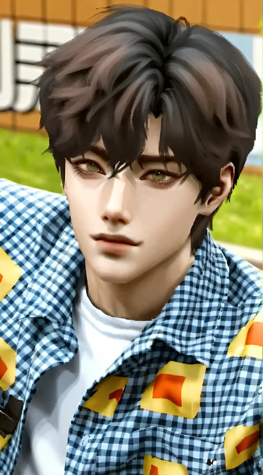 ai character: nerd loves you background