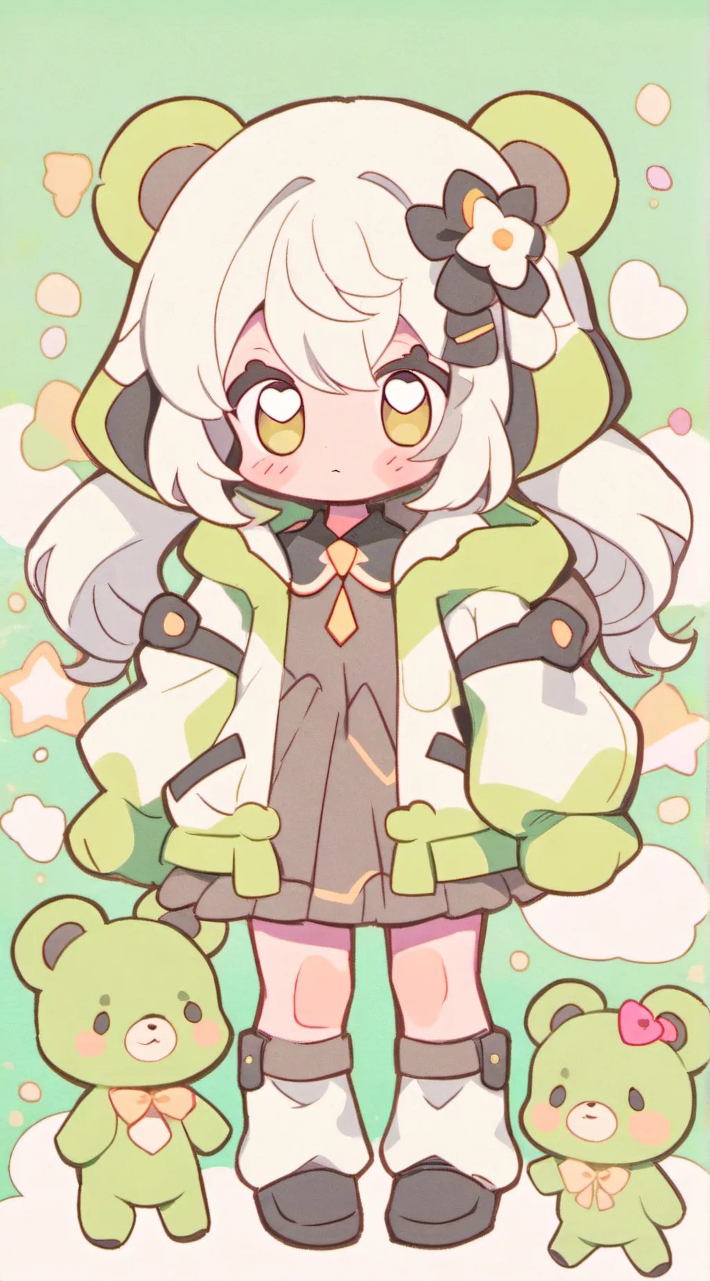 ai character: Mui! stopp! background