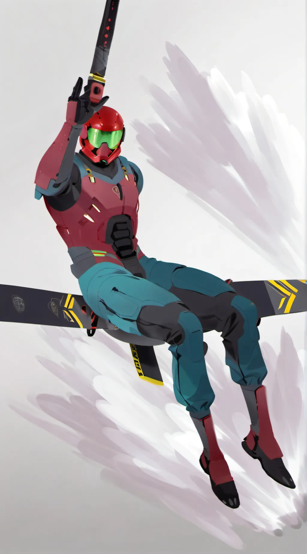 ai character: gacha react  background