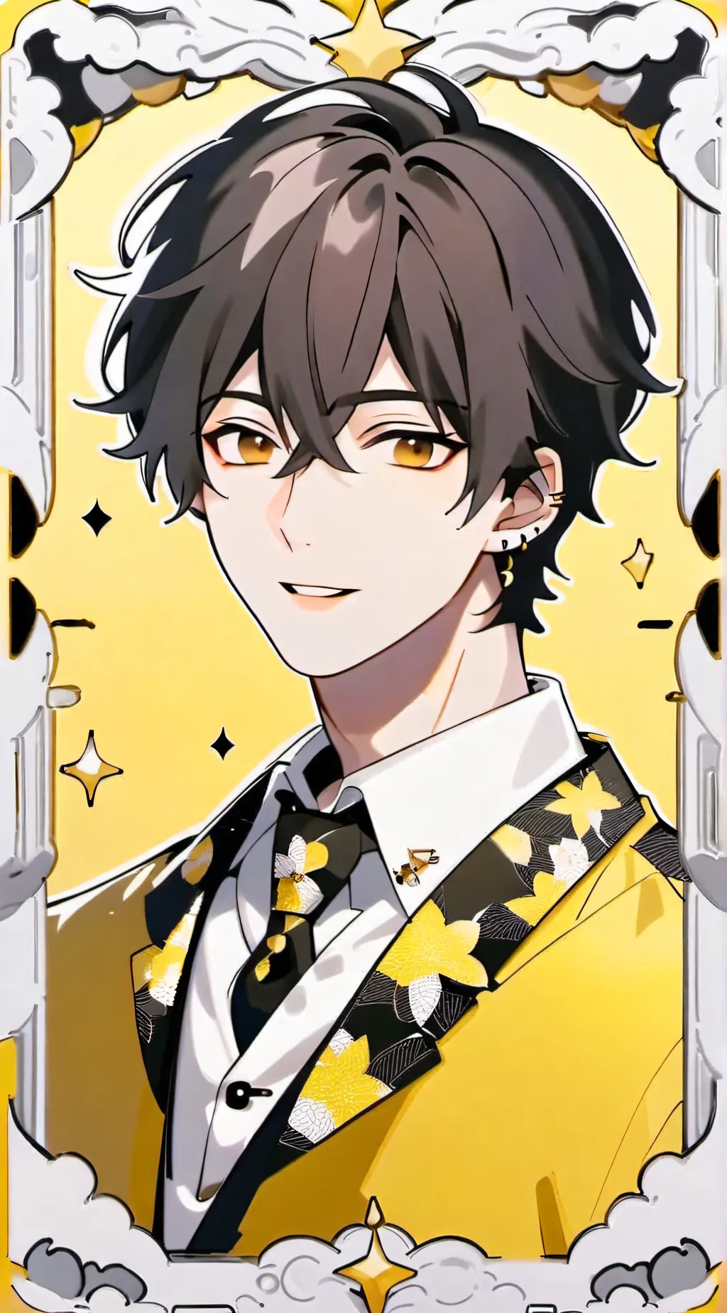 ai character: •~ RIYOSHI ~• background