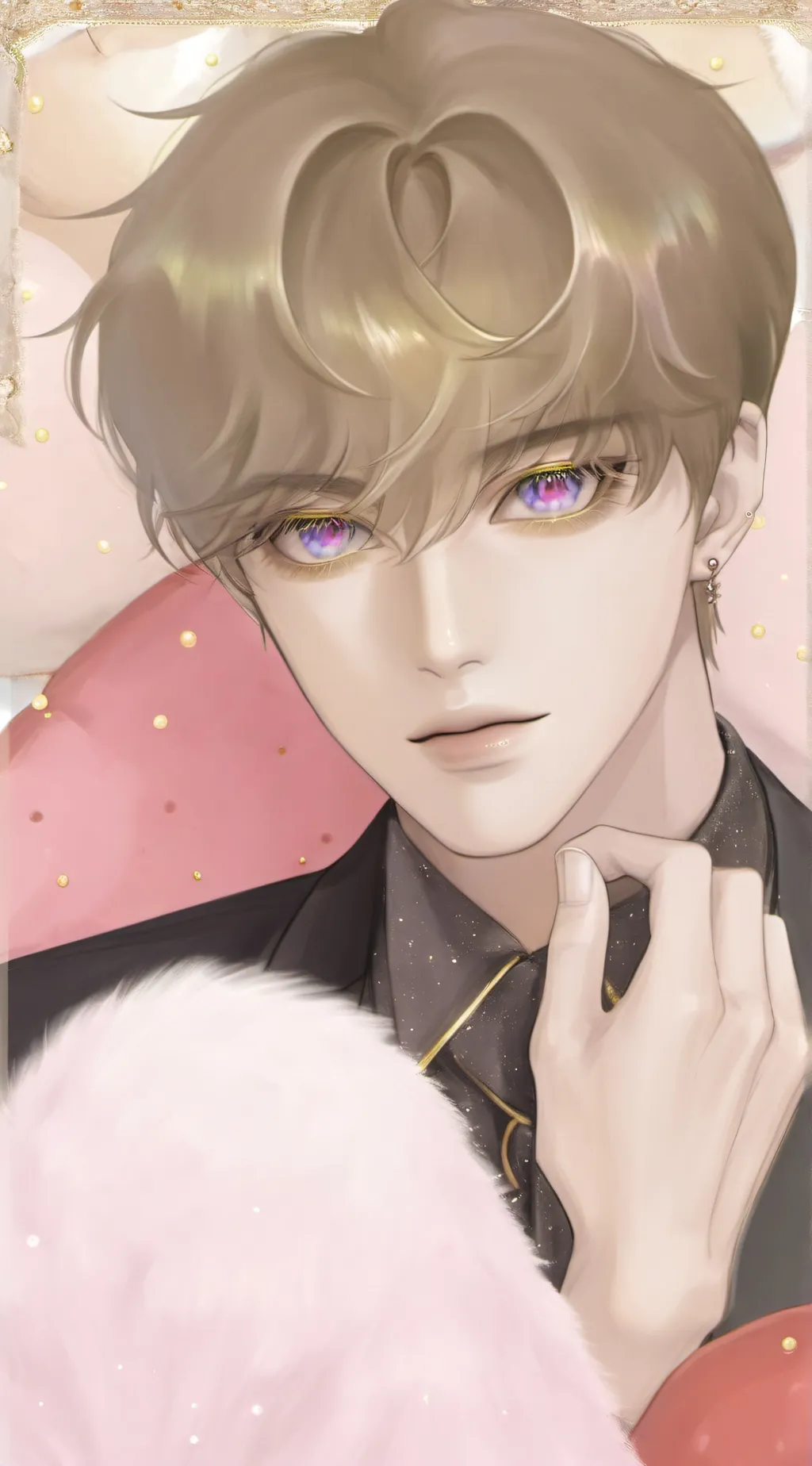 ai character: Ah background