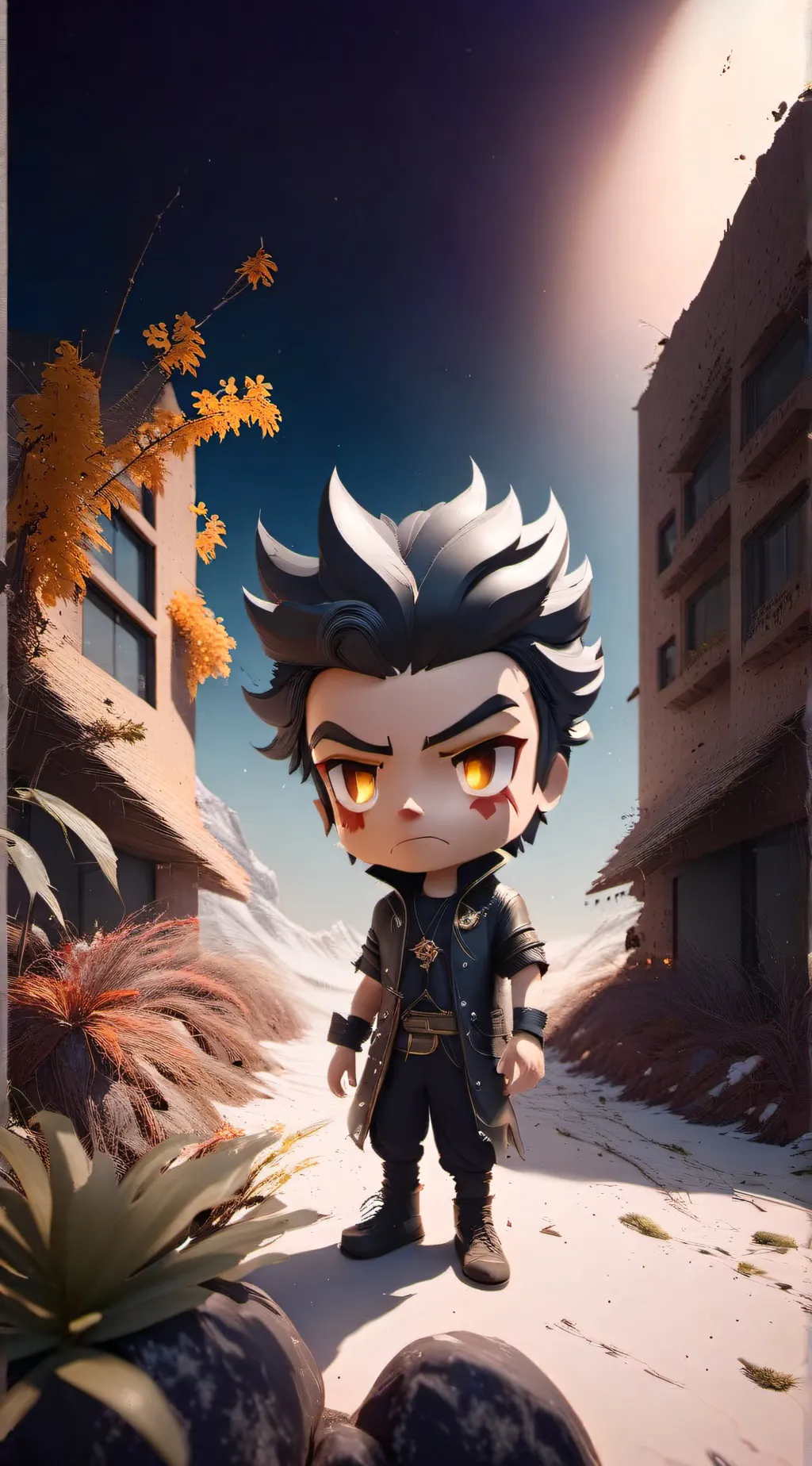 ai character: KNY background