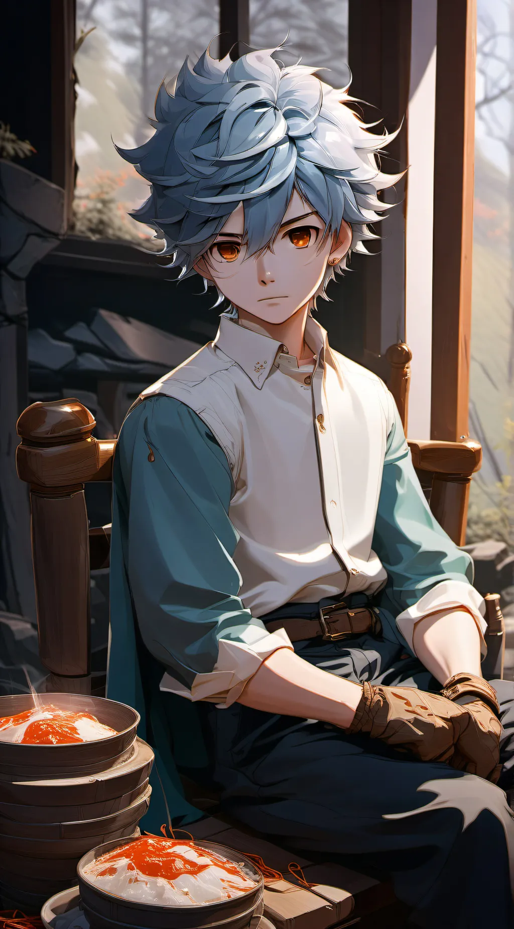 ai character: Ollie background