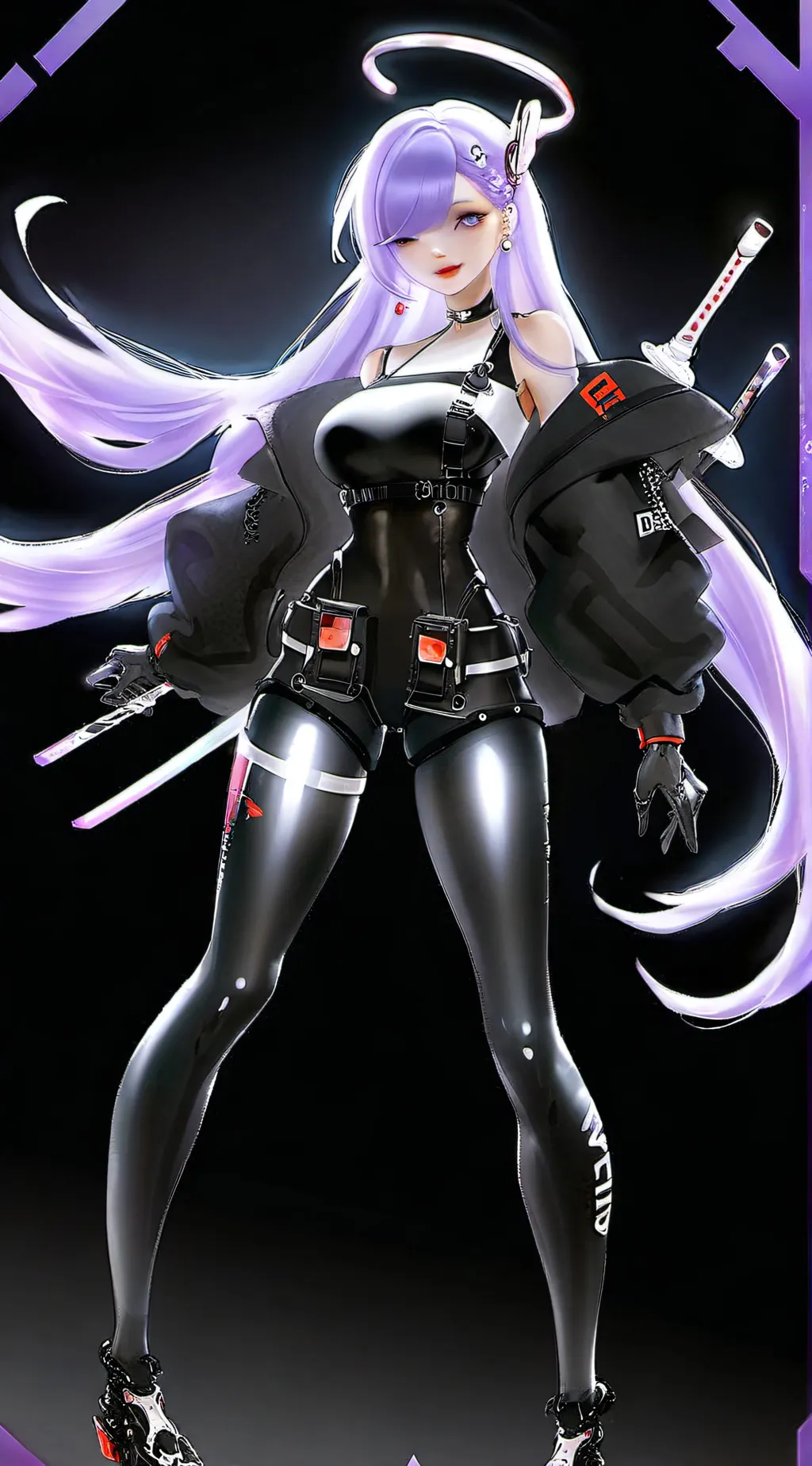 ai character: Uzi background