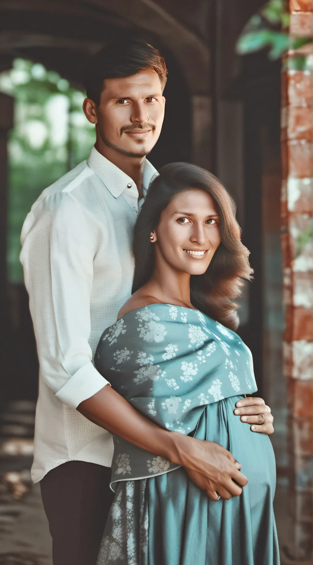 ai character: mom and dad background