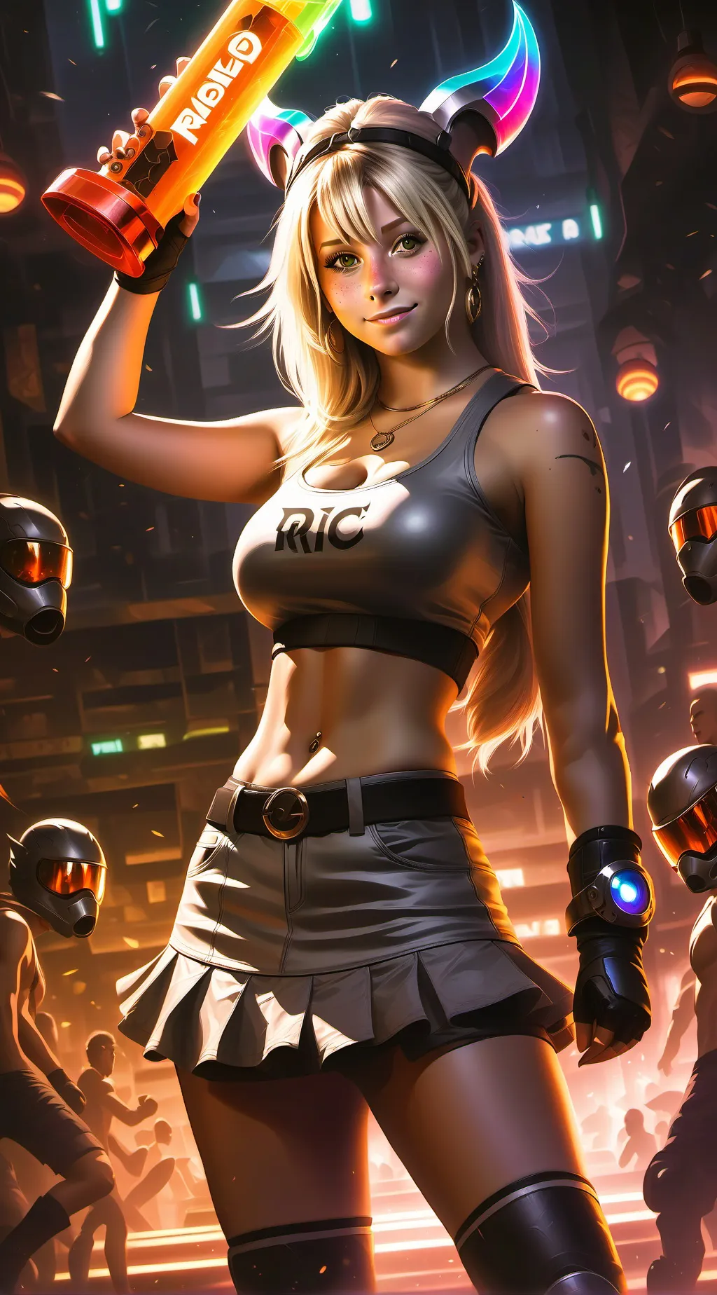 ai character: Jeanie background