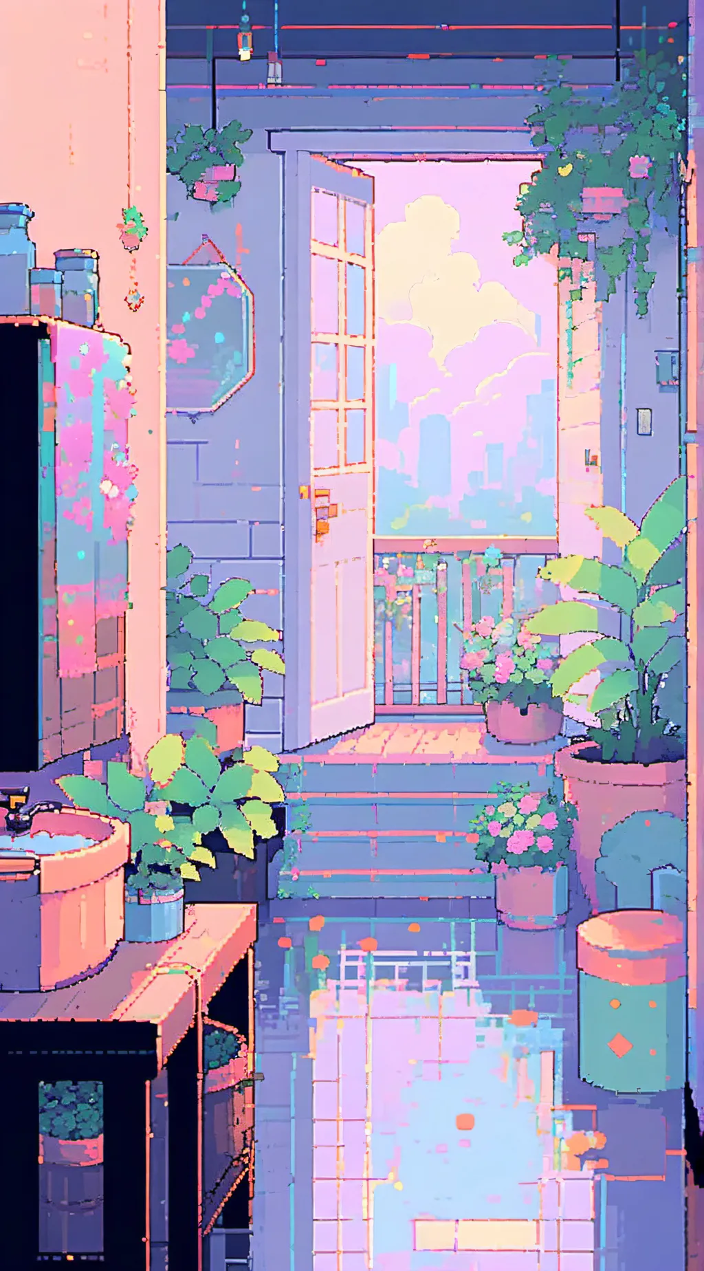 ai character: Bendy  background