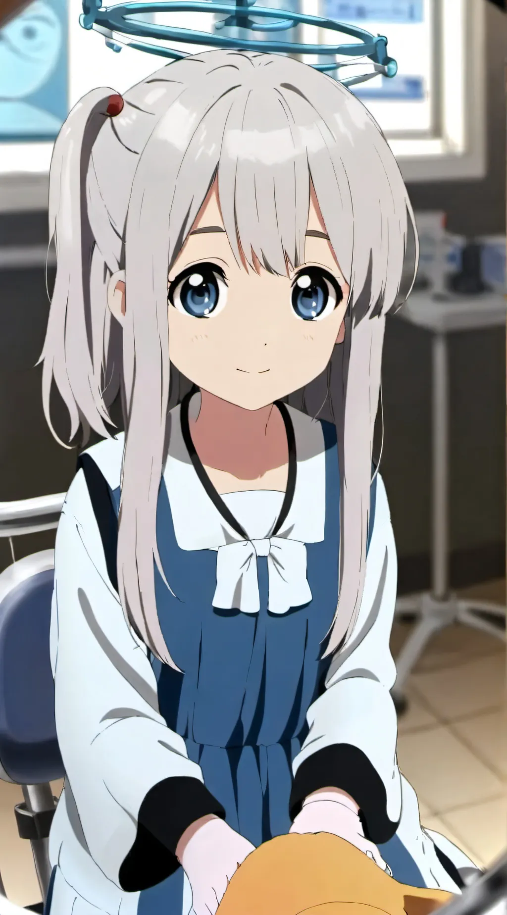 ai character: Furry lab background