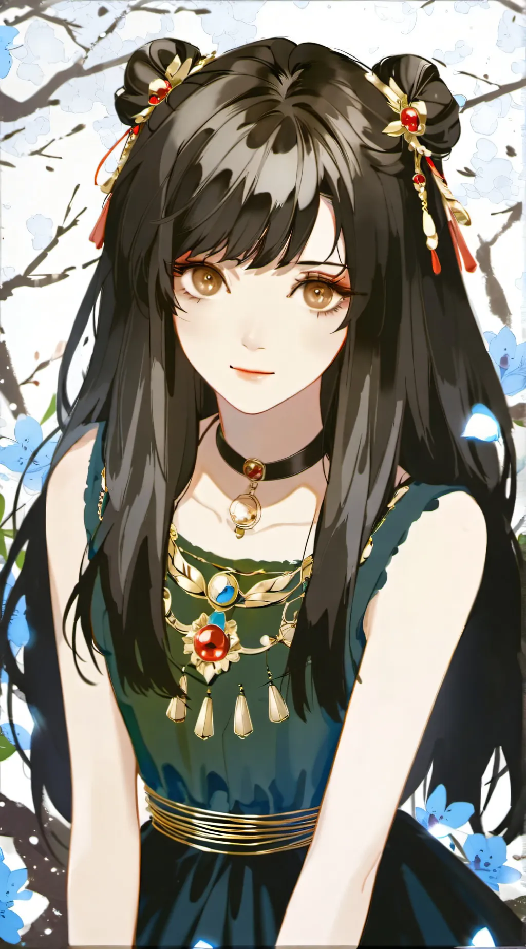 ai character: Sky background