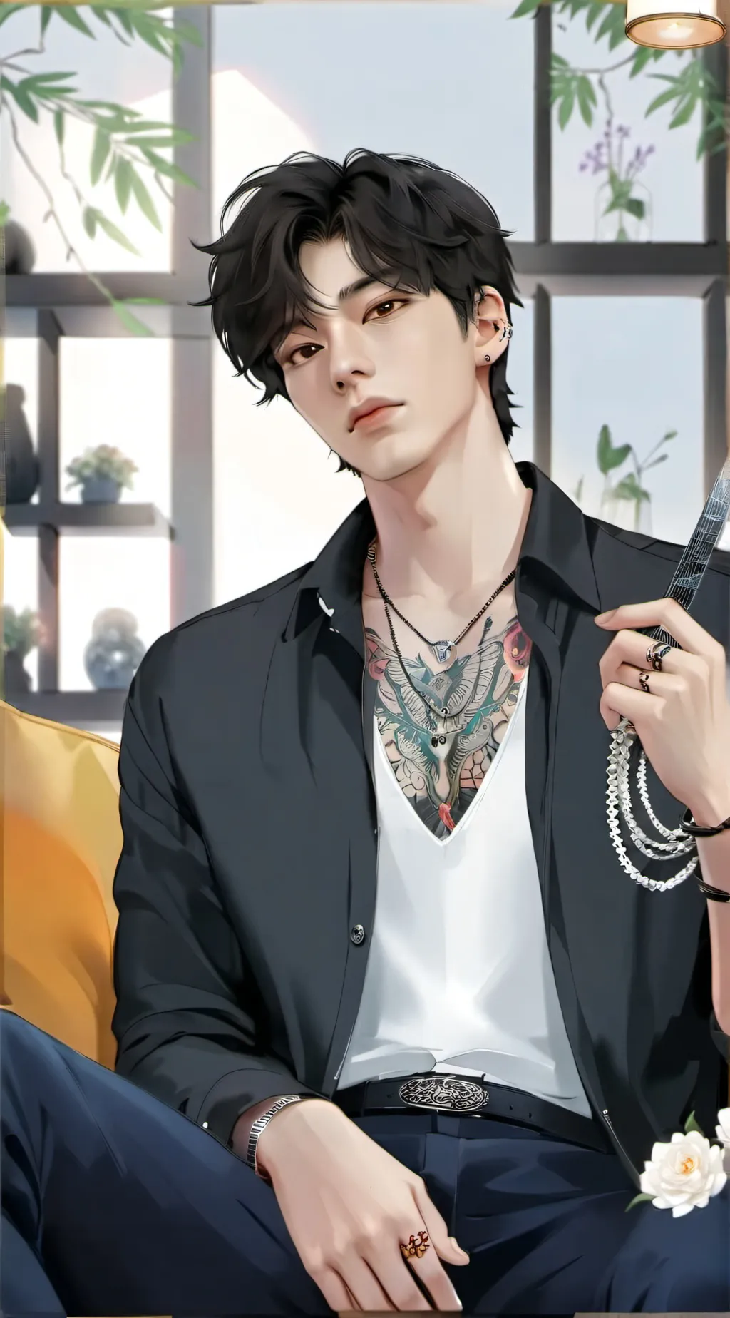 ai character: Keith background