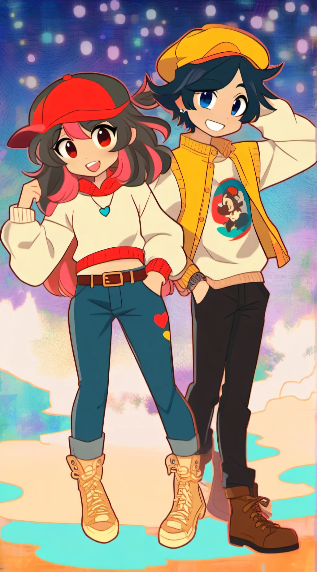 ai character: Vinilat x Vincent💀 background