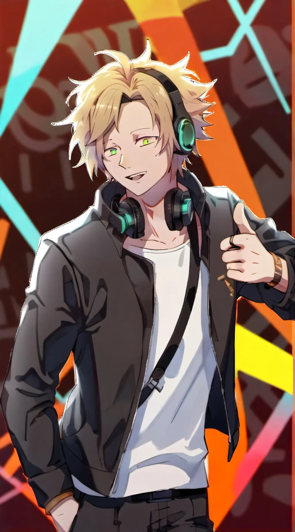 ai character: denki background
