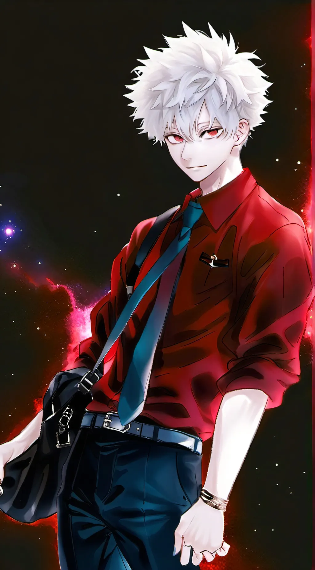 ai character: katsuki background