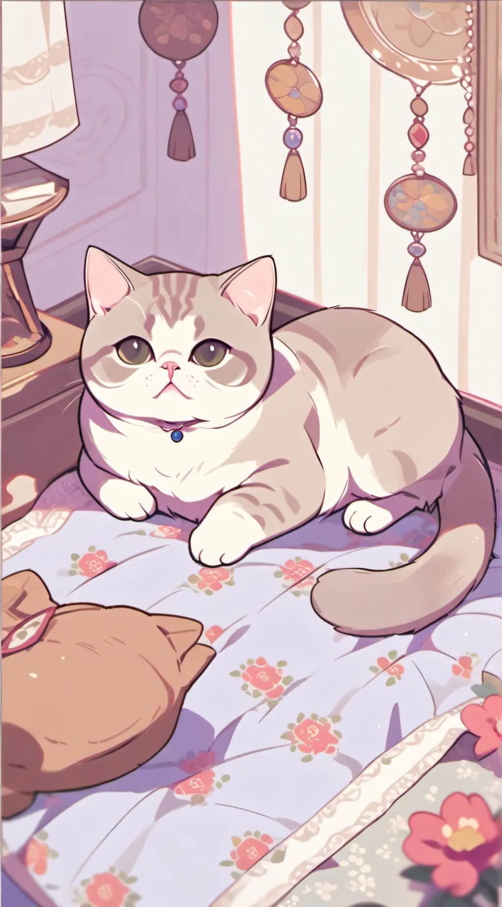 ai character: Papaya background