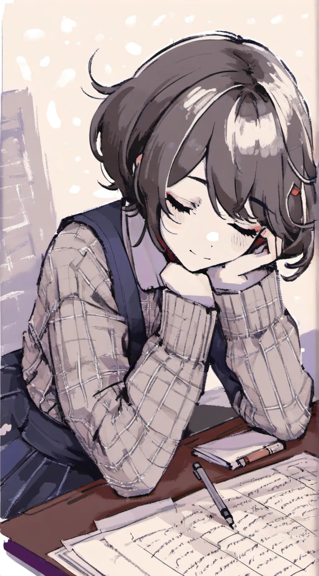 ai character: Nazimaki  background