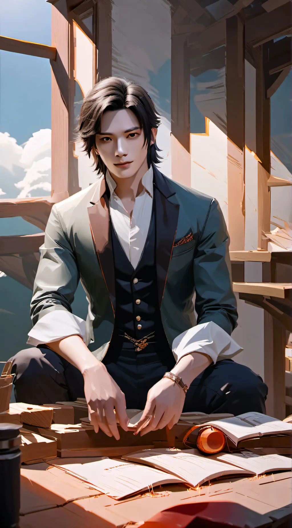 ai character: James  background