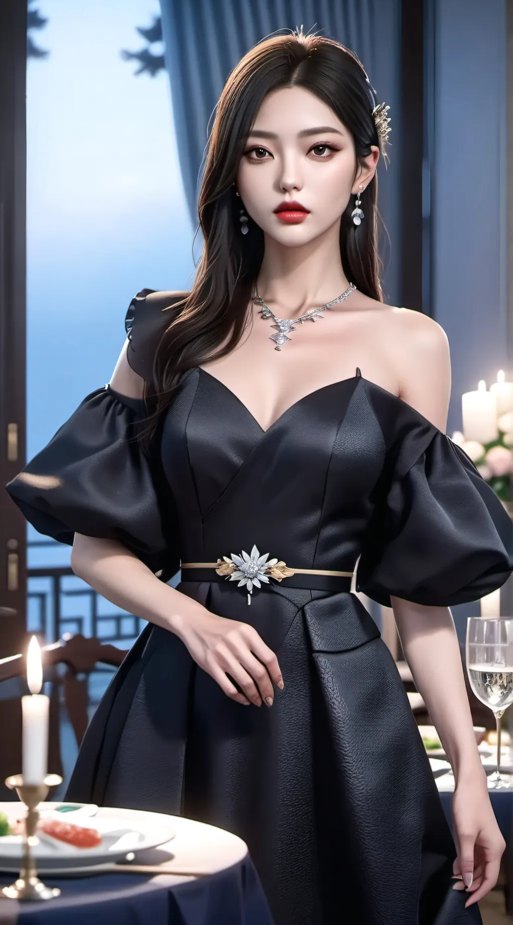 ai character: Kasumi Goto  background