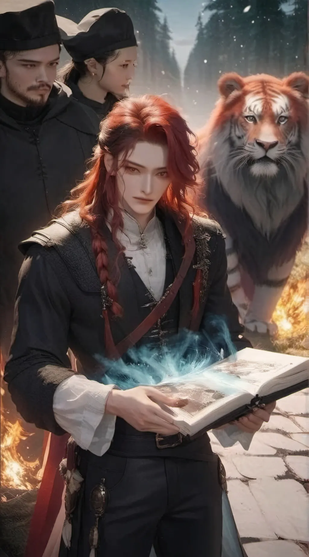 ai character: Diluc background