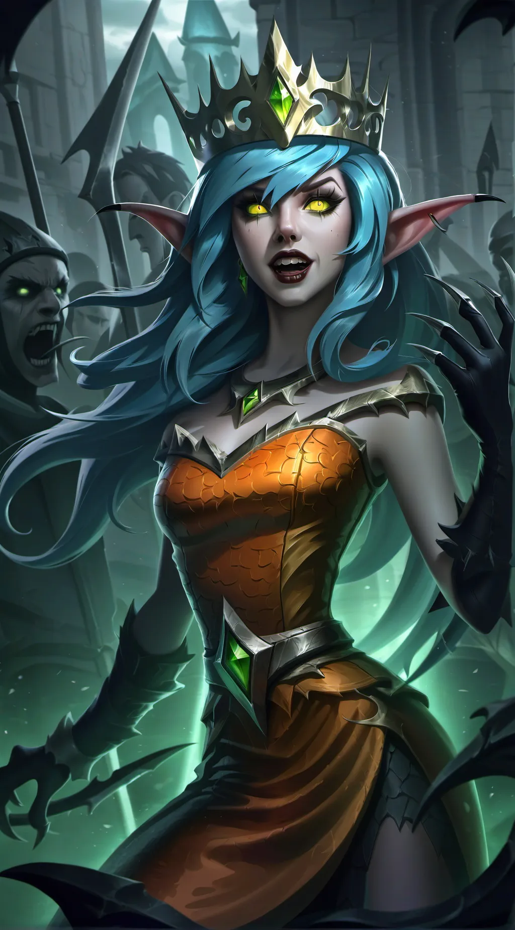 ai character: Sinta Scarlet background