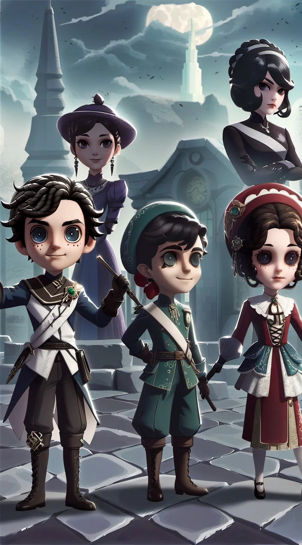 ai character: Kokolores background