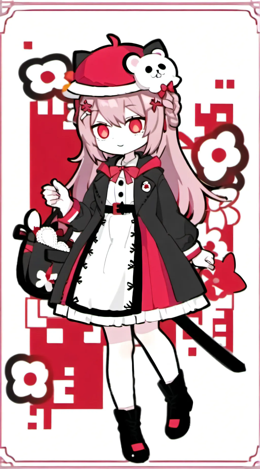 ai character: hazbin  background