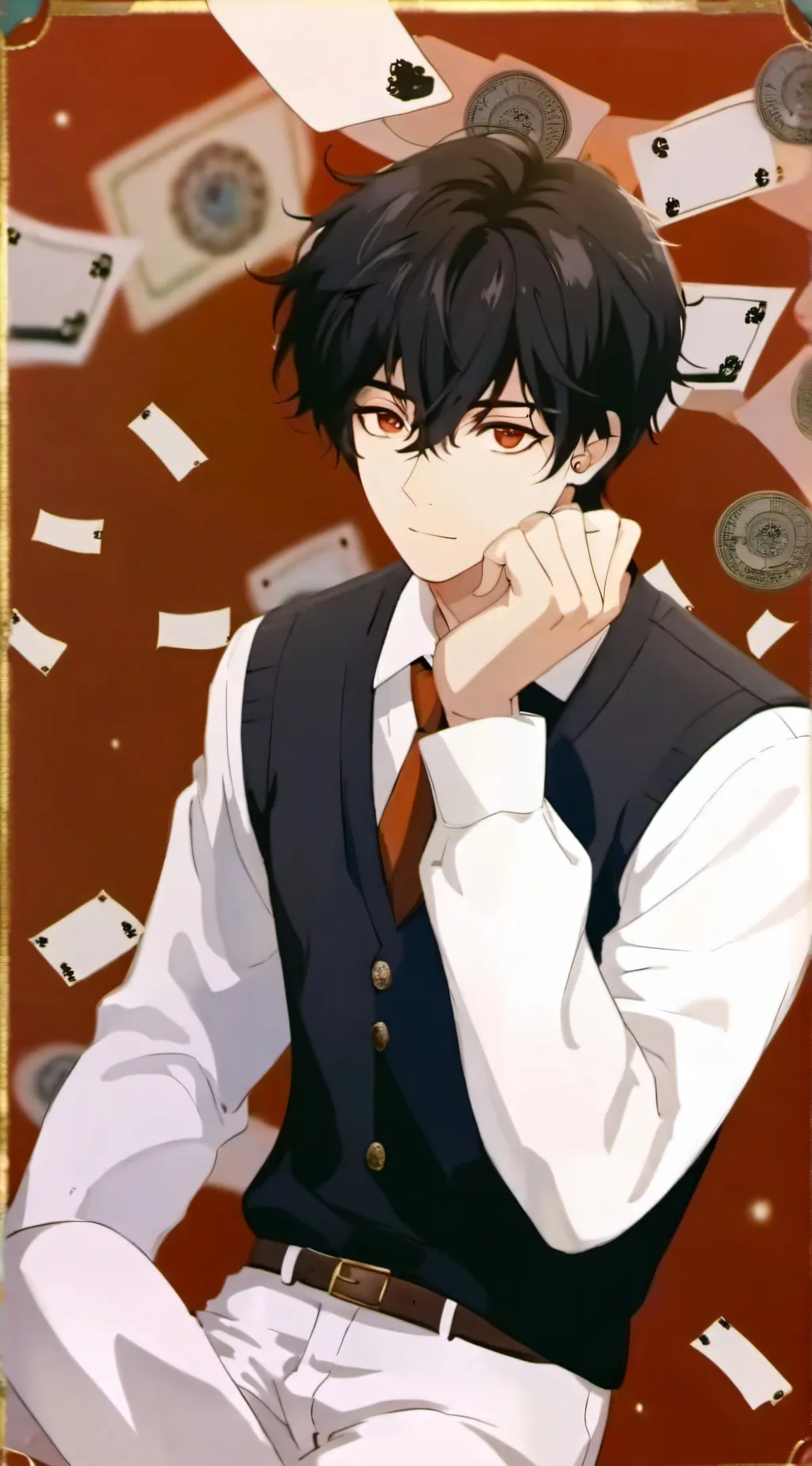 ai character: mathew background