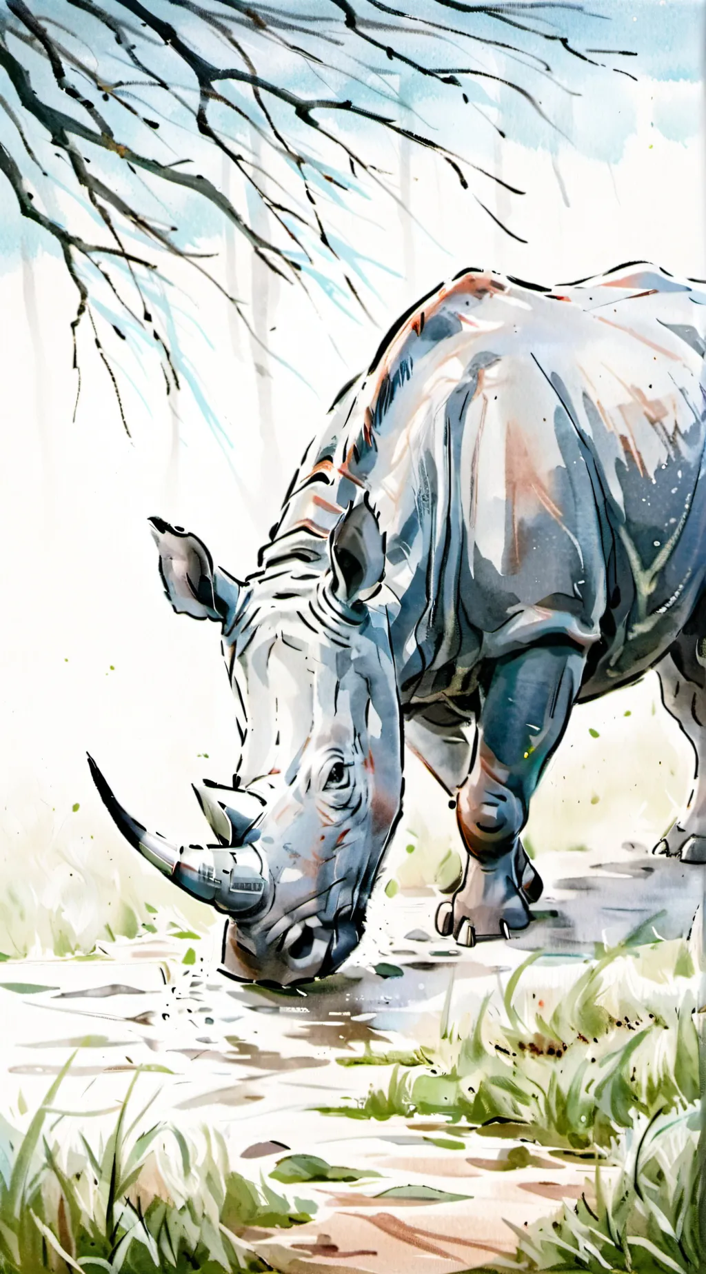 ai character: Dino anime!  background