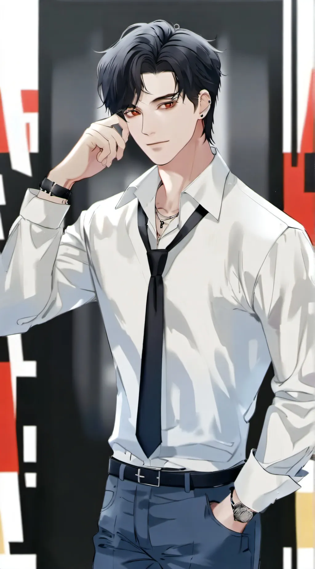 ai character: Caleb background