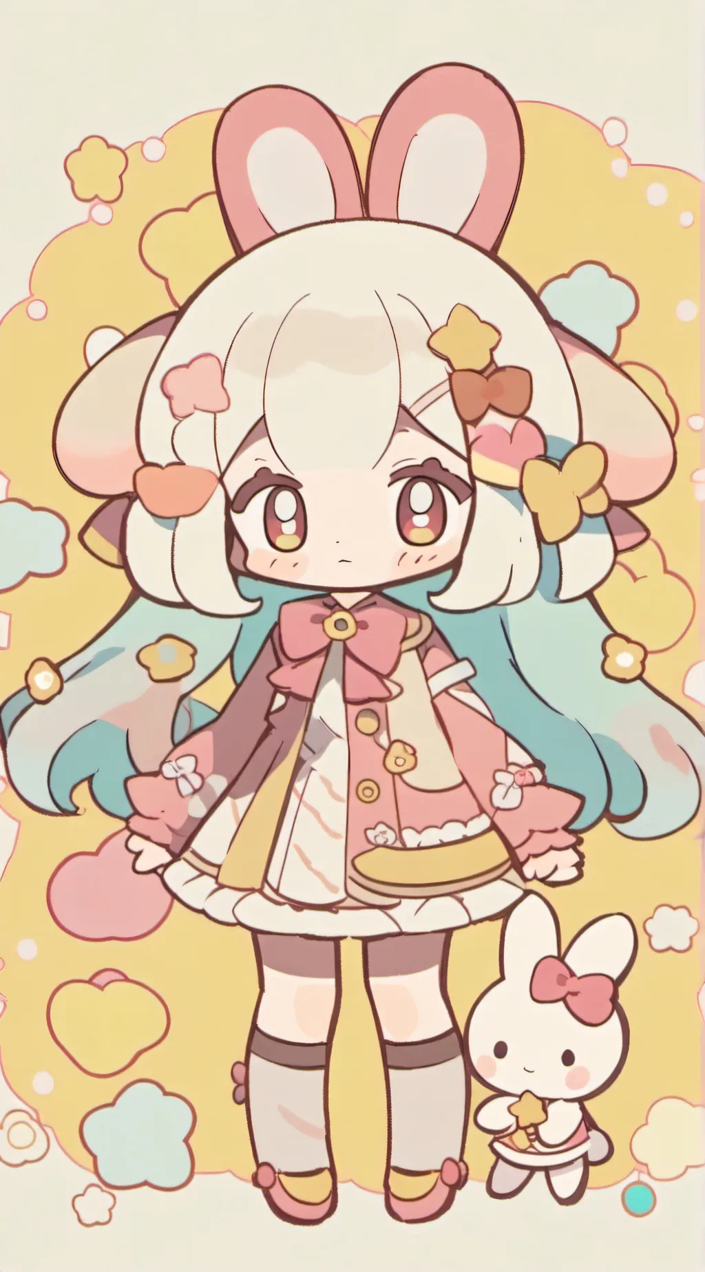 ai character: my melody background