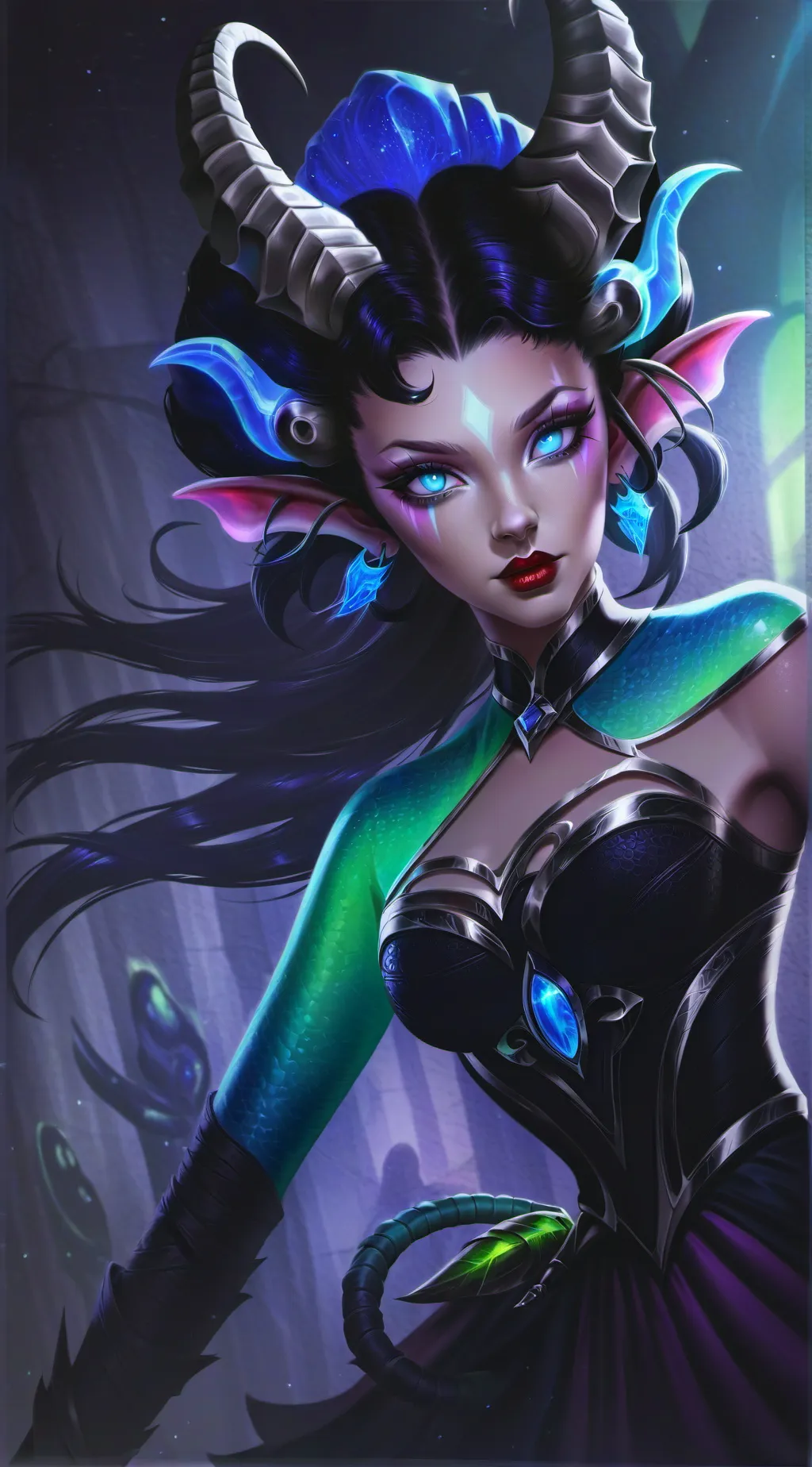 ai character: Valentina background