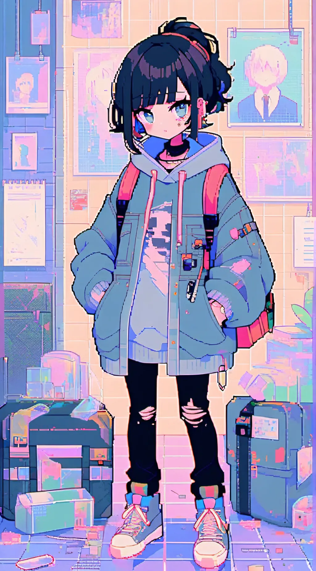 ai character:  Sarah background