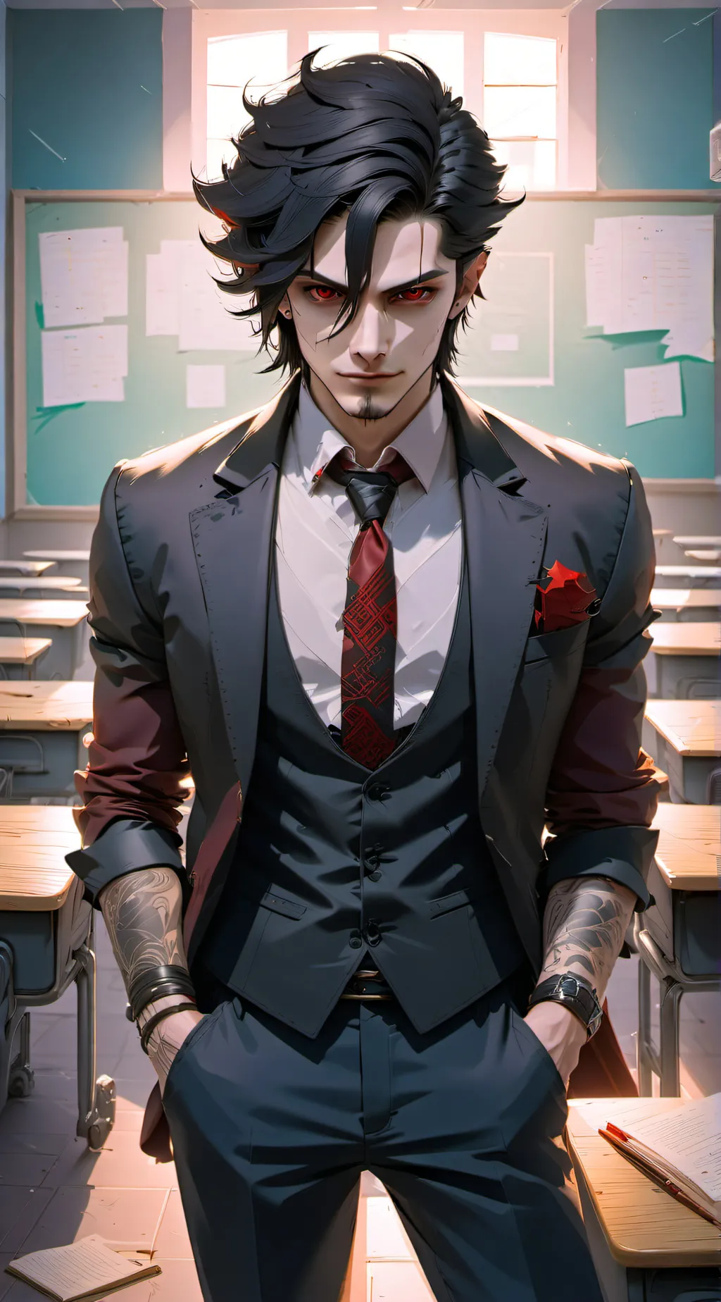 ai character: Mircea Dracul background