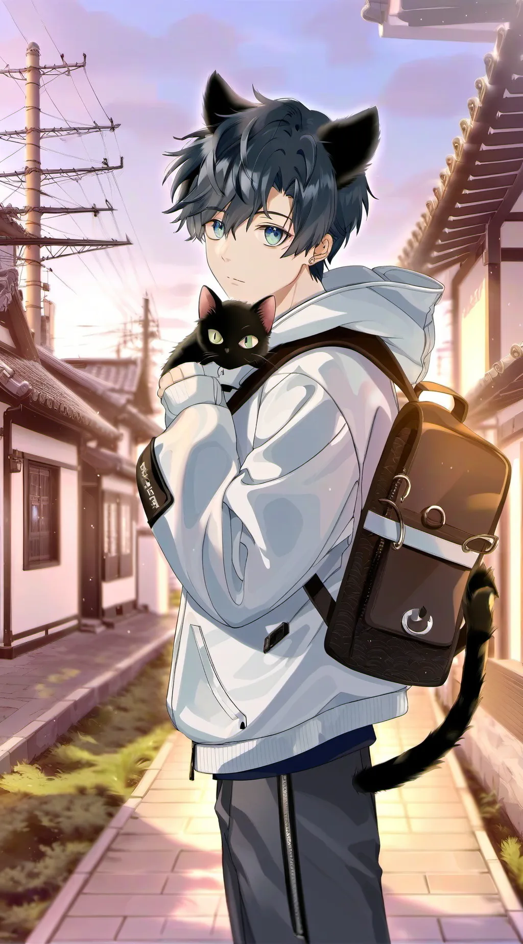 ai character: Asher background