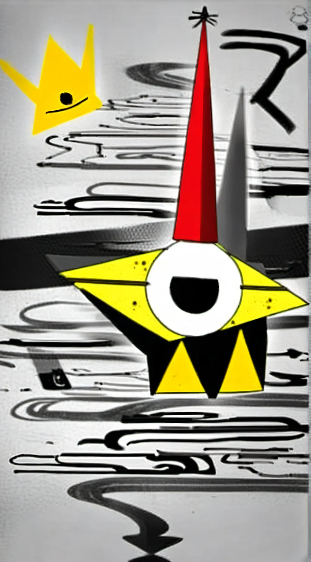 ai character: bill cipher background