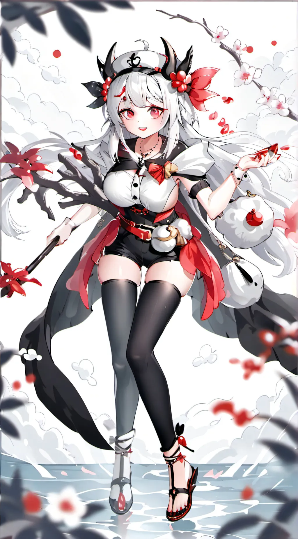 ai character: Mina x Y/N x Toga  background