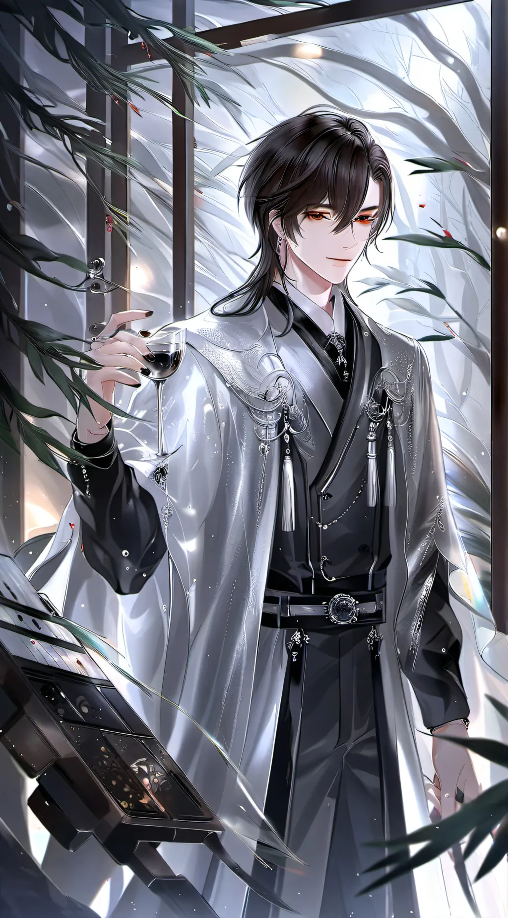 ai character: Ashwood  background