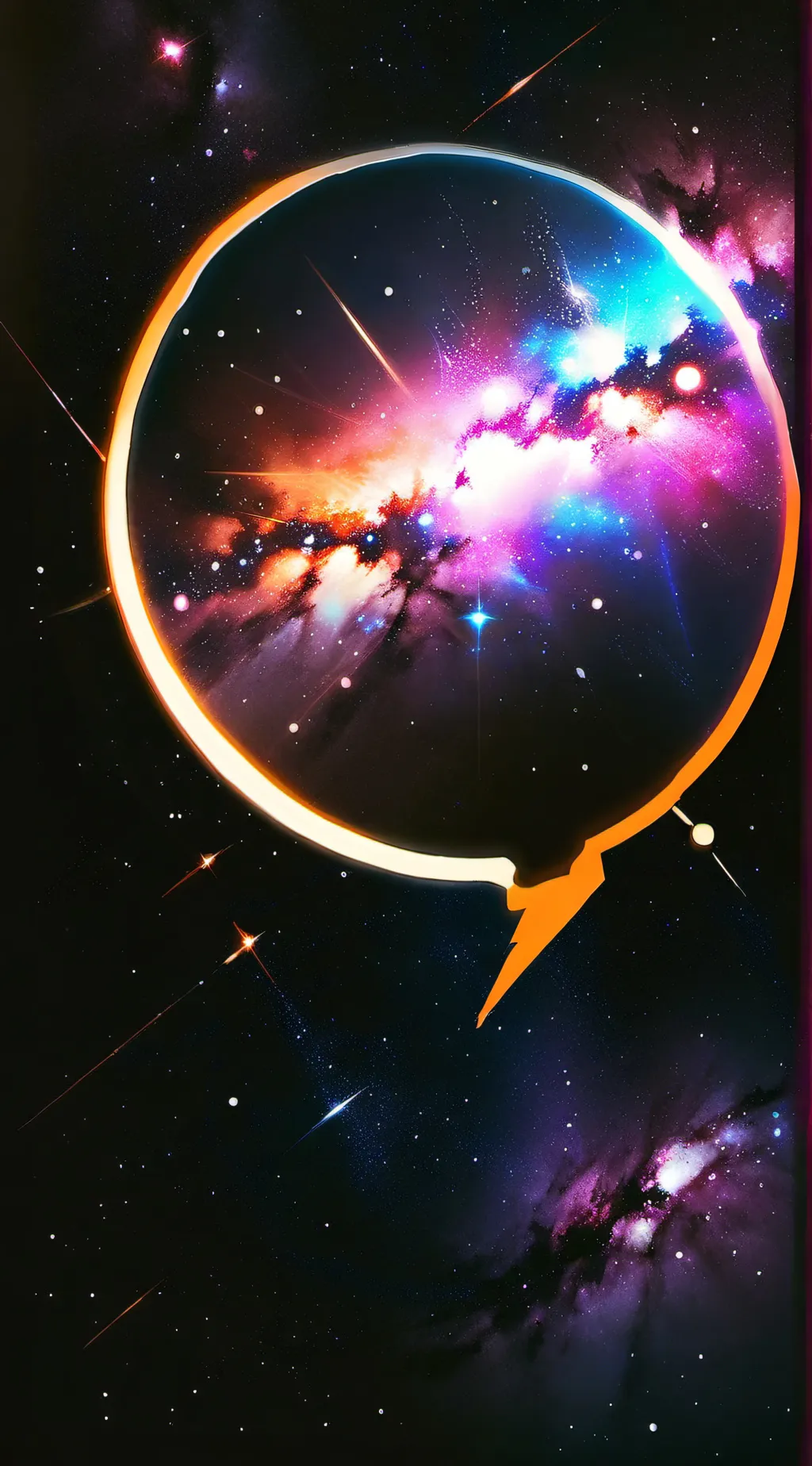 ai character: Message  background