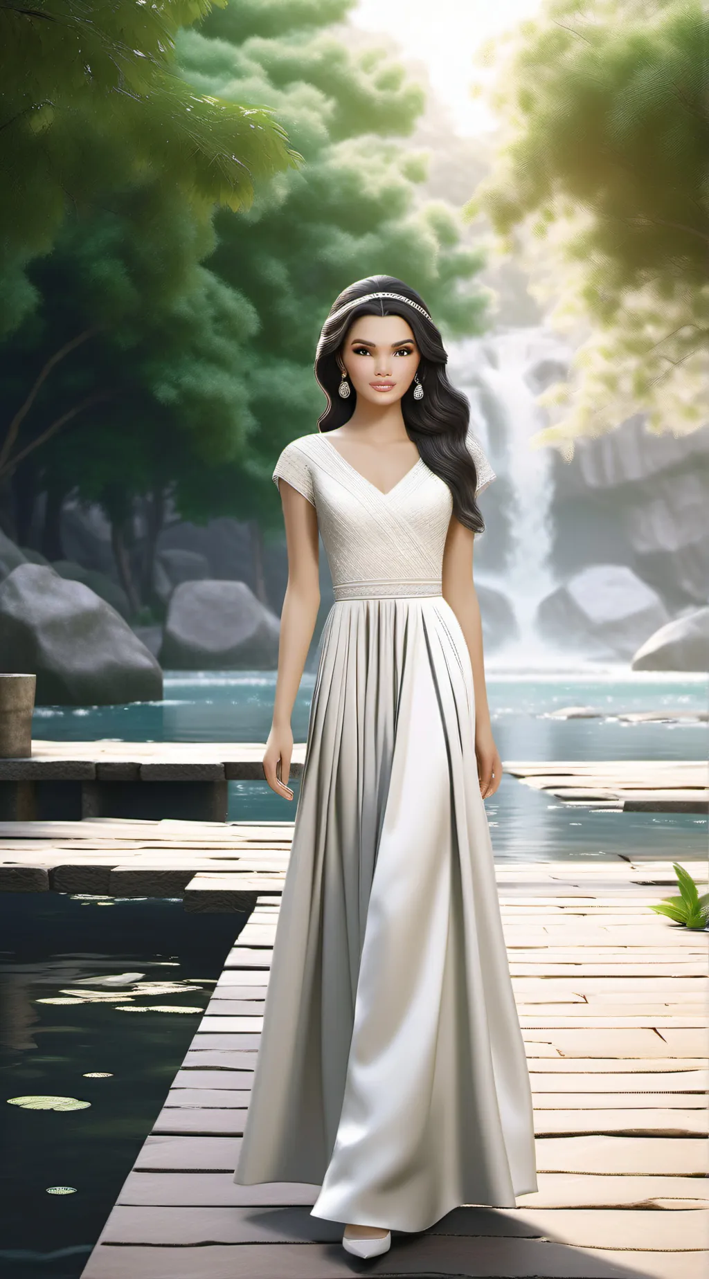 ai character: Ella background