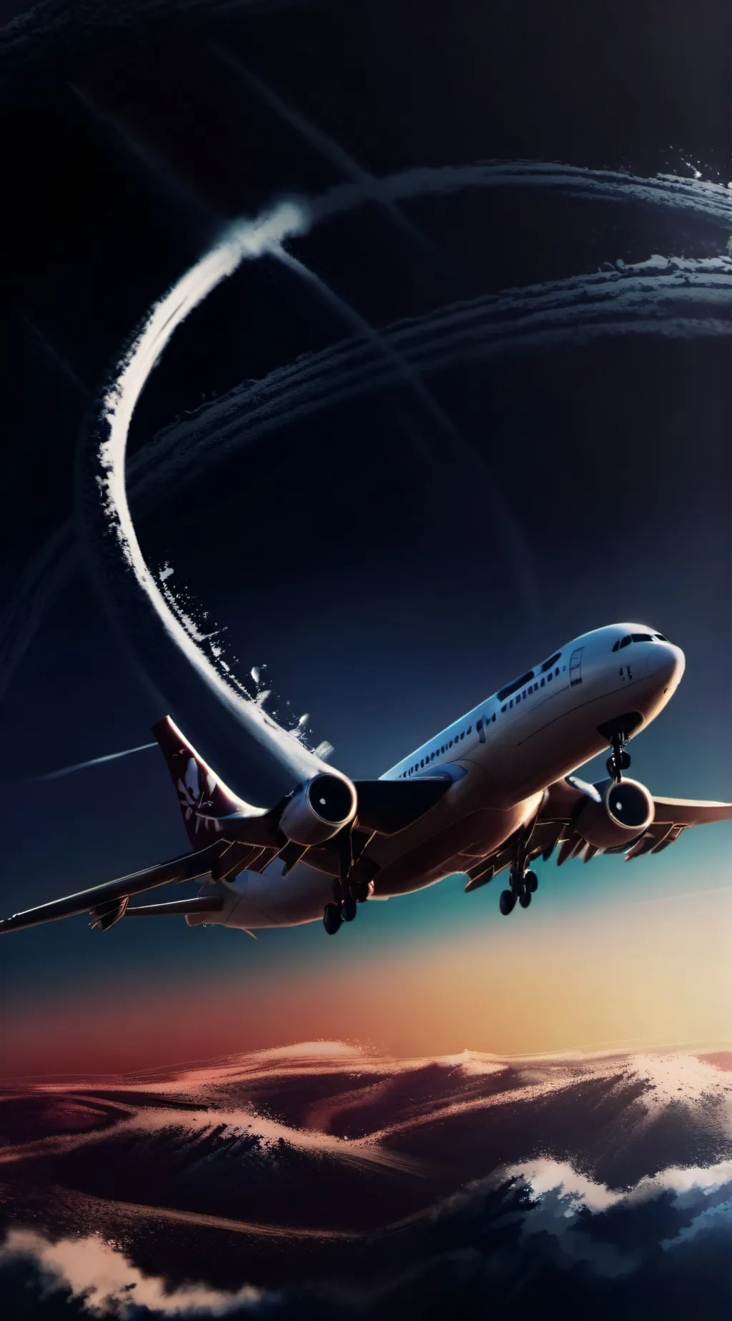 ai character: hh,but on airplane background