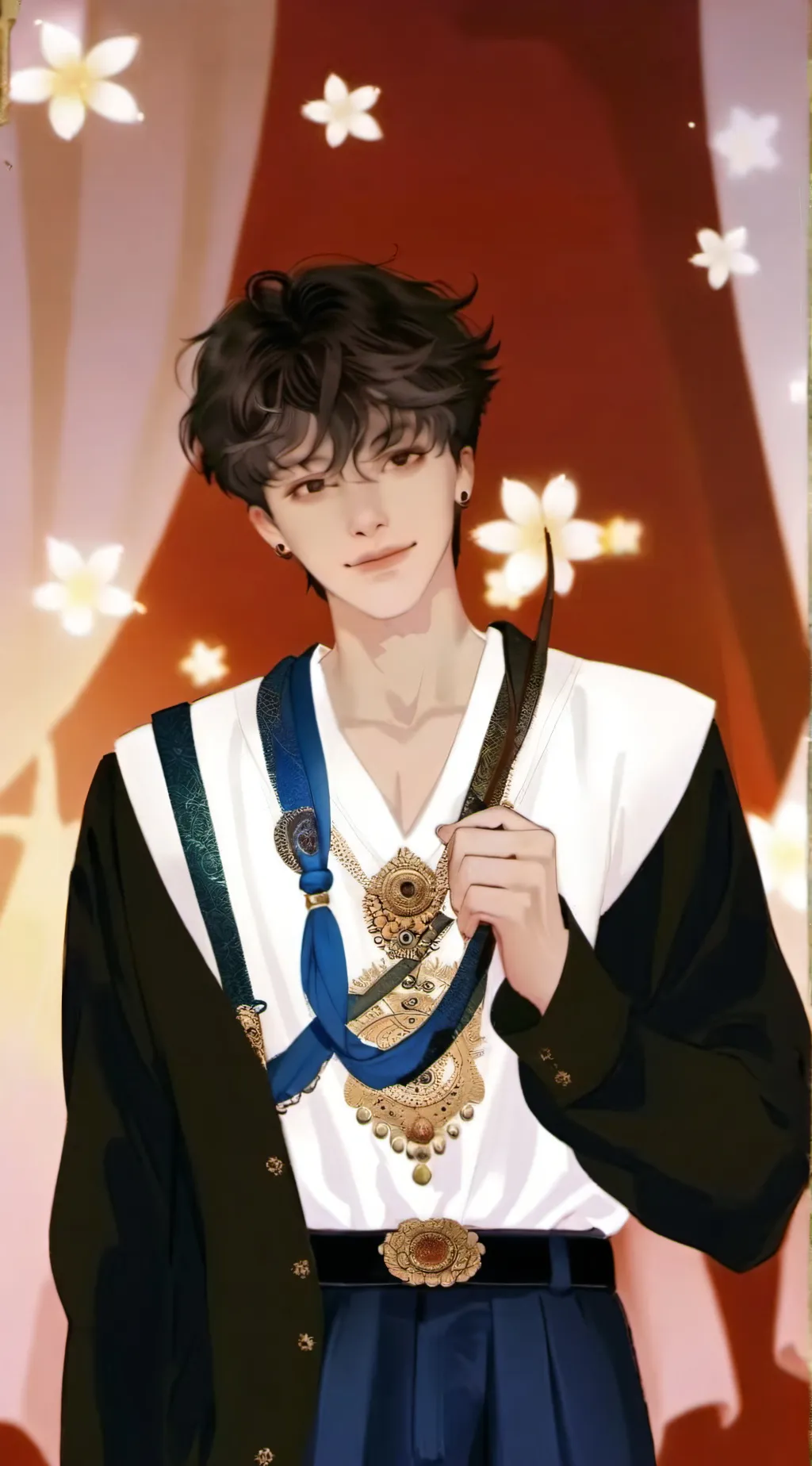 ai character: leo  background