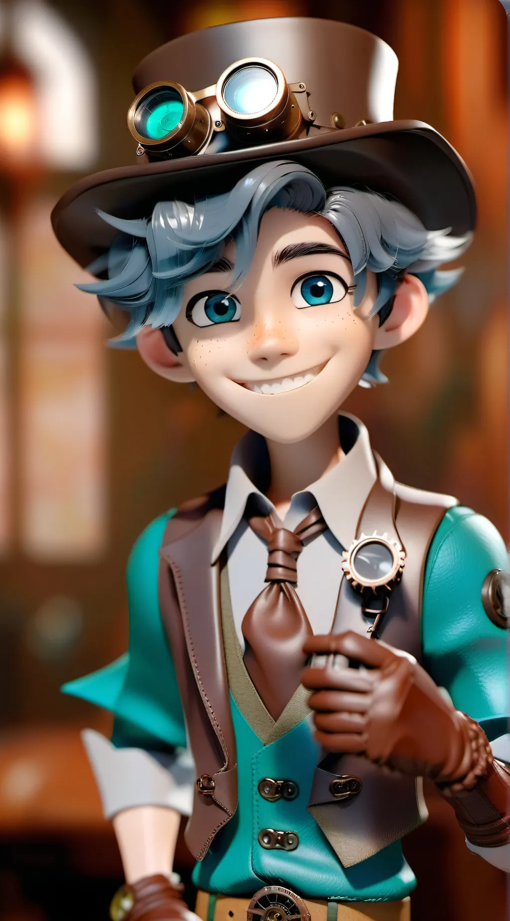 ai character: Ducktales 8 background