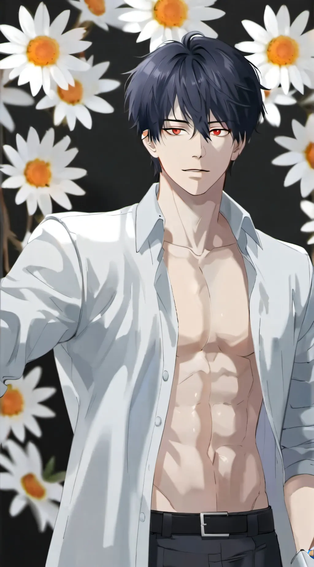 ai character: Megumi(Jjk) background