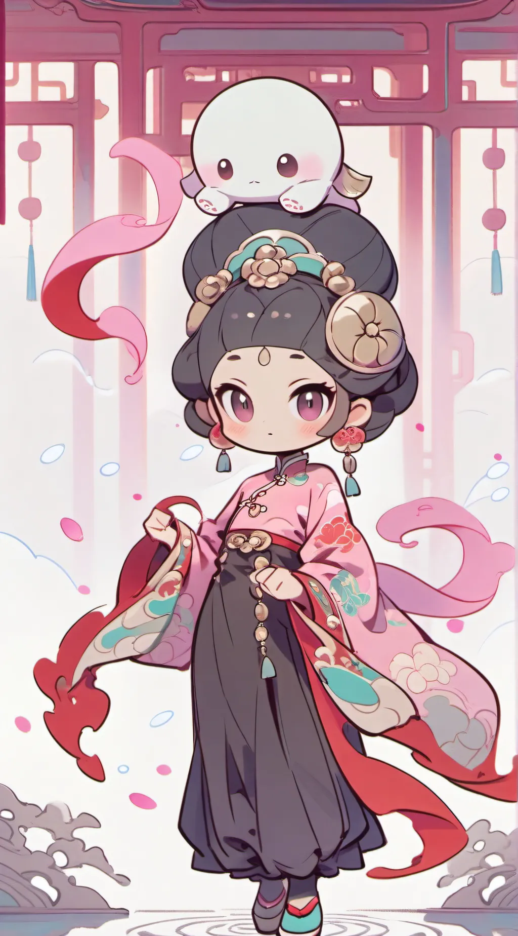 ai character: Marie background